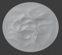 Basic Sand (25mm Base) 3D model