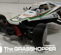 TAMIYA GRASSHOPPER 1:24 scale kit for SUBOTECH 3D model