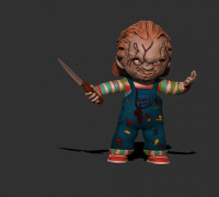 chucky 3D model