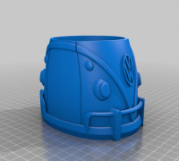 pen holder vw combi 3D model