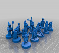 D&D minis 3D model