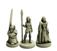 Fantasy Adventuring Party (18mm scale) 3D model