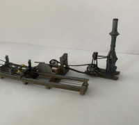 HO Scale Portable Sawmill 3D model