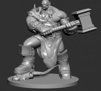 Orgrim Doomhammer 3D model