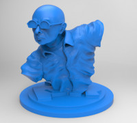 Indio Solari Bust 3D model