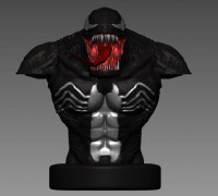 venom 3D model