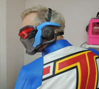 Soldier: 76 Helmet 3D model