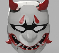 Overwatch Oni Genji 3D model