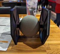 TIE Fighter Google Home Mini 3D model