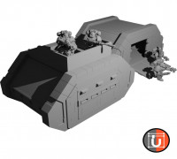 Fast deployable bunker for 28mm tabletop wargaming 3D model