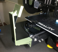 Raspberry Pi Camera Mount for the Ender 3 3D model