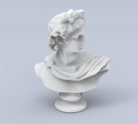 Apollo sculpture（generated by Revopoint POP） 3D model