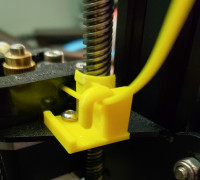 Ender 3 Filament Guide easy install 3D model