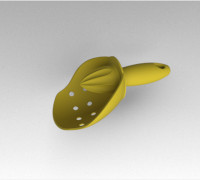 Manuel juice extractor 3D model