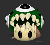 Mushroom Mimic 3D model