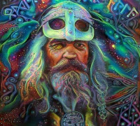 Odin color 3D model