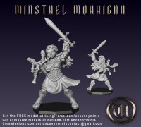 Minstrel Morrigan 3D model