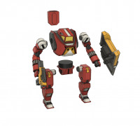 MF-22 Fenrir II 3D model