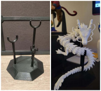 Stand for Articulating Dragon 3D model