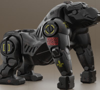 MECH-KONG 3D model