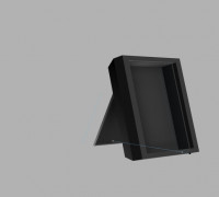 photo frame litho 3D model