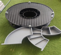 Modular Filament Spool Drawer - storage box 3D model