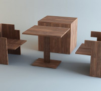 Chair 1008 3D model 3D model