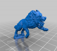 Wolf Pounce 3D model