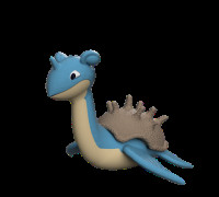 Lapras 3D model