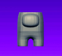 Among us vase 3D model