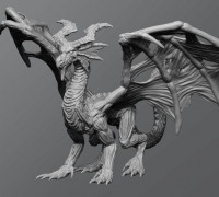 Undead dragon 3D model