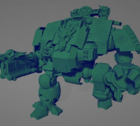 Redemption Dragon Dreadnought 3D model