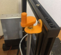 Ender3 Z-Axis Simple Knob 3D model