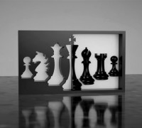 Chess Ornament 3D model