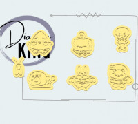 spongebob stamps 3D model