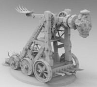 Pox Catapult 3D model