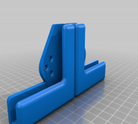 Universal wall mount for tablet  3D model