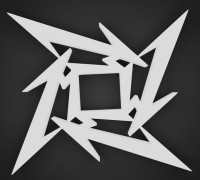 Metallica Logo 3D model