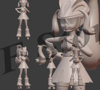 Pokemon Korrina 3D model
