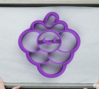 Forms for cookies and gingerbread Grape 3D model