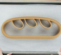 Forms for cookies and gingerbread Bread 3D model