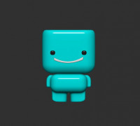 Cute pot 3D model