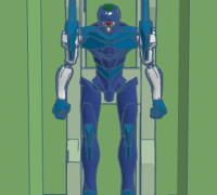 EVA Unit 00 Full Print 3D model