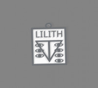 EVANGELION Keyring 3D model