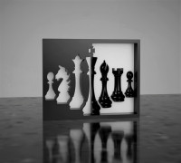 Chess Ornament 3D model