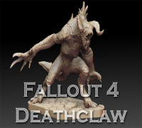 Fallout 4 Deathclaw 3D model