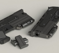 Fallout 3 - 10mm pistol 3D model