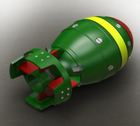 Fallout 4 - Mini Nuke 3D model