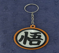 Dragon Ball Z Keychain 3D model