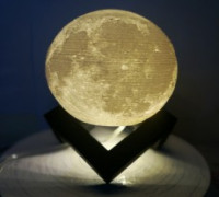 Moon Lamp Stand 3D model